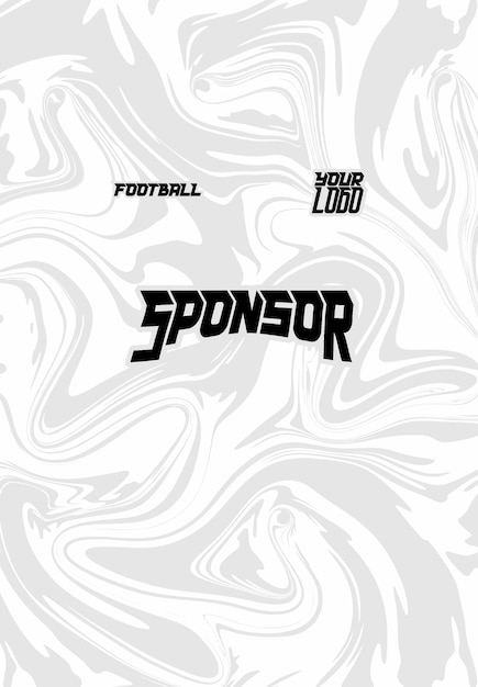 Ilustración de diseño de fondo para el uniforme de un equipo deportivo Impresión de sublimación de tela de camiseta