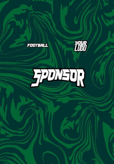 Ilustración de diseño de fondo para el uniforme de un equipo deportivo Impresión de sublimación de tela de camiseta