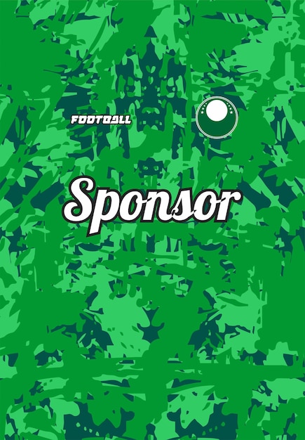 Ilustración de diseño de fondo vectorial para uniforme de equipo deportivo de impresión de sublimación de tela de camiseta