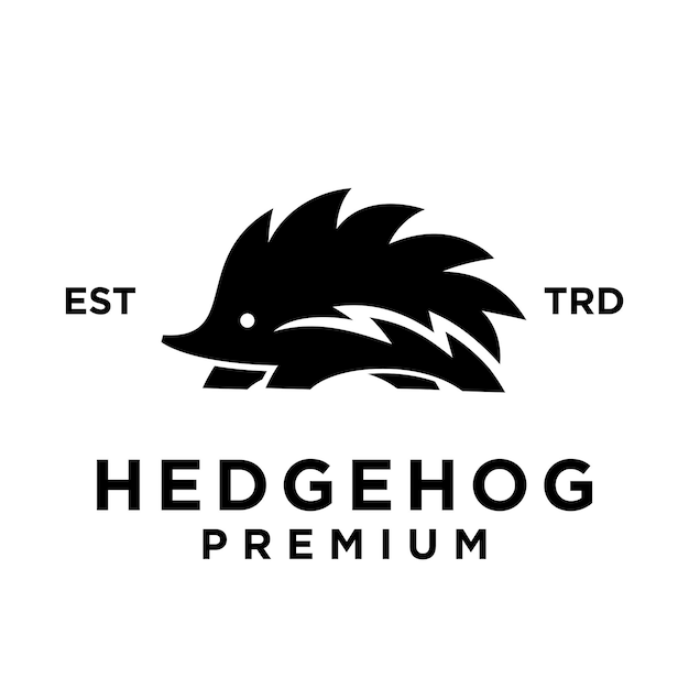 Ilustración del diseño del icono del logotipo de Hedgehog