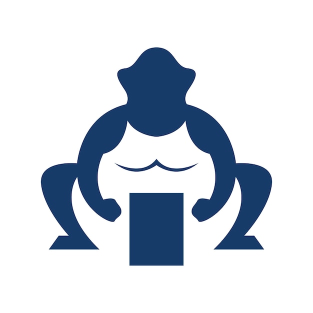 Vector ilustración del diseño del icono del logotipo de sumo