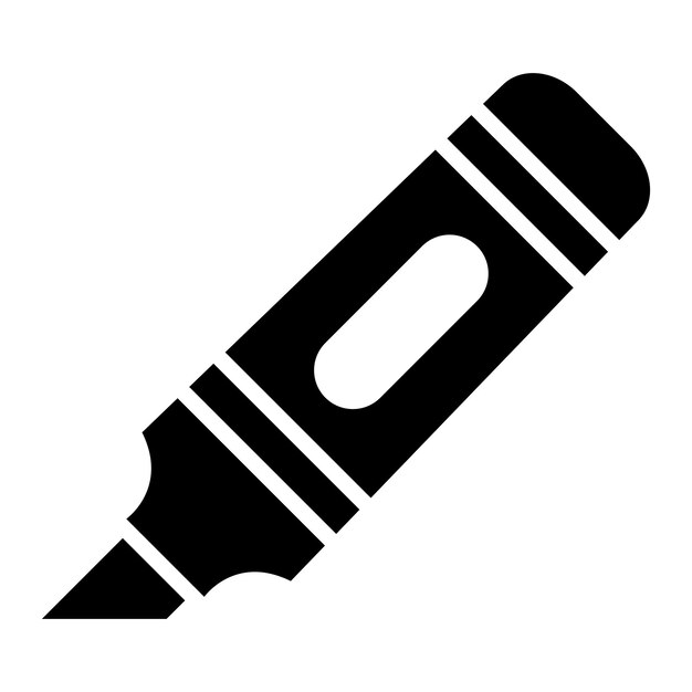 Ilustración del diseño del icono del marcador vectorial