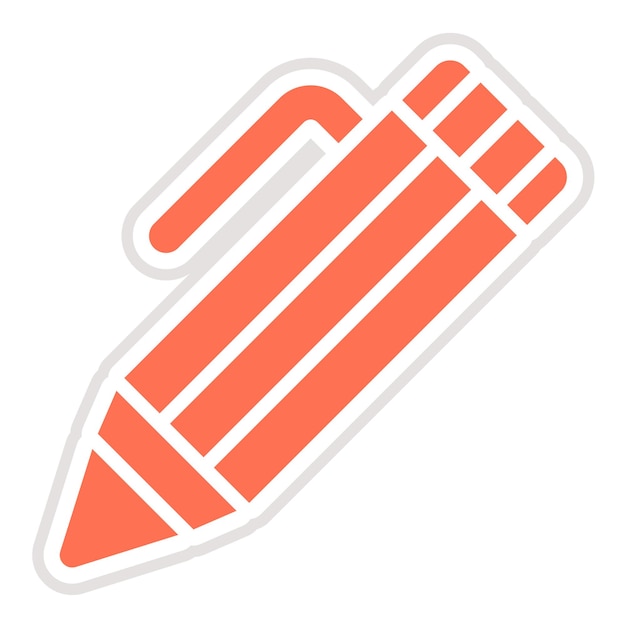Ilustración del diseño del icono del marcador vectorial
