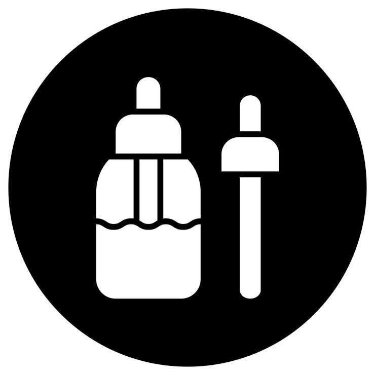 Vector ilustración del diseño del icono del serum vectorial