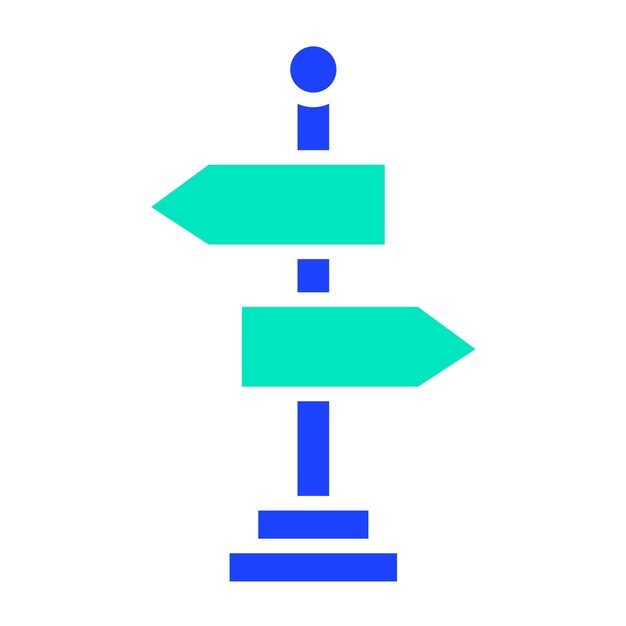 Ilustración del diseño del icono del signo vectorial