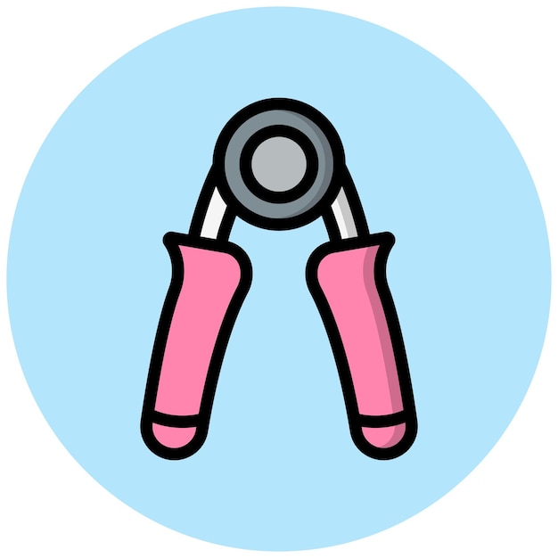 Ilustración del diseño del icono del vector de agarre de la mano