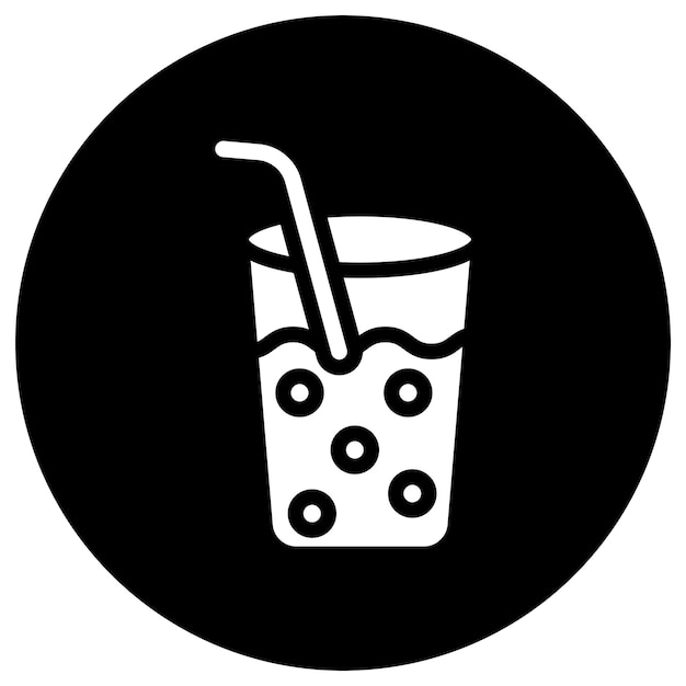 Ilustración del diseño del icono del vector de agua potable