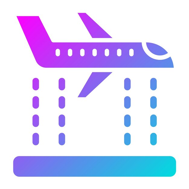 Ilustración del diseño del icono del vector de altitud