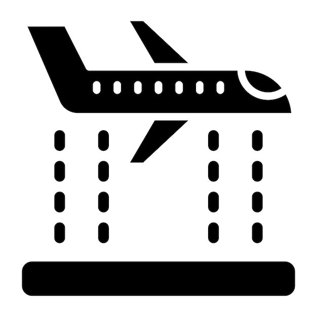 Ilustración del diseño del icono del vector de altitud