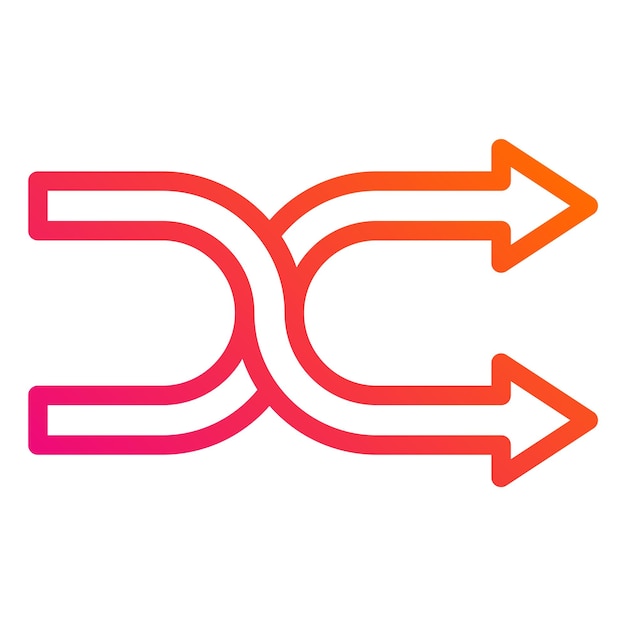 Ilustración del diseño del icono del vector de baraje
