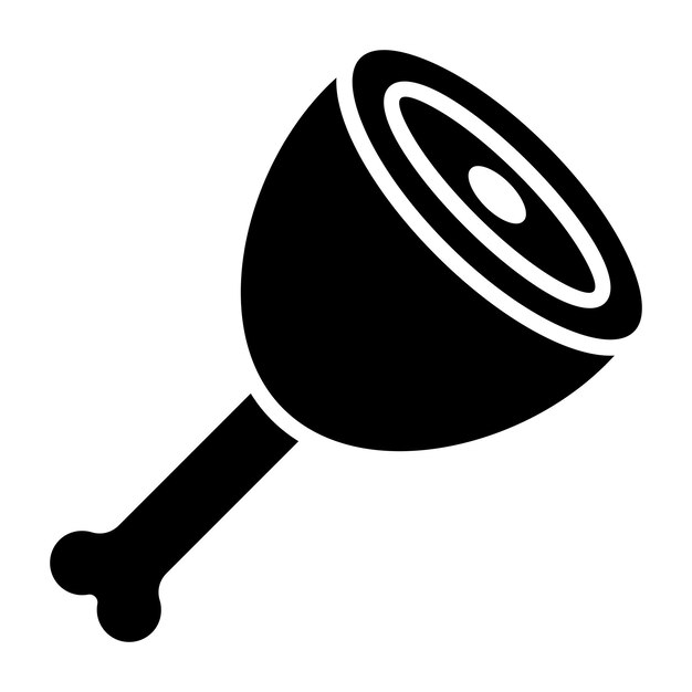 Ilustración del diseño del icono del vector de cerdo
