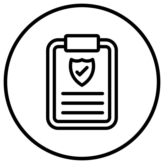 Ilustración del diseño del icono del vector de cobertura