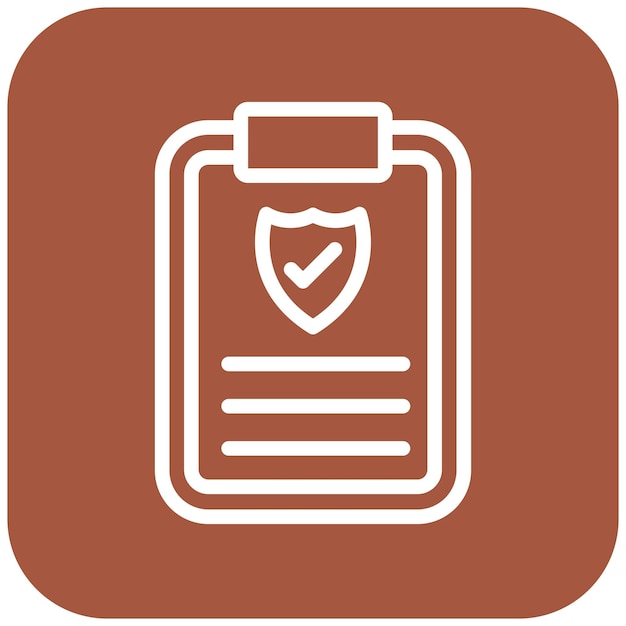 Ilustración del diseño del icono del vector de cobertura