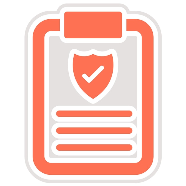 Ilustración del diseño del icono del vector de cobertura