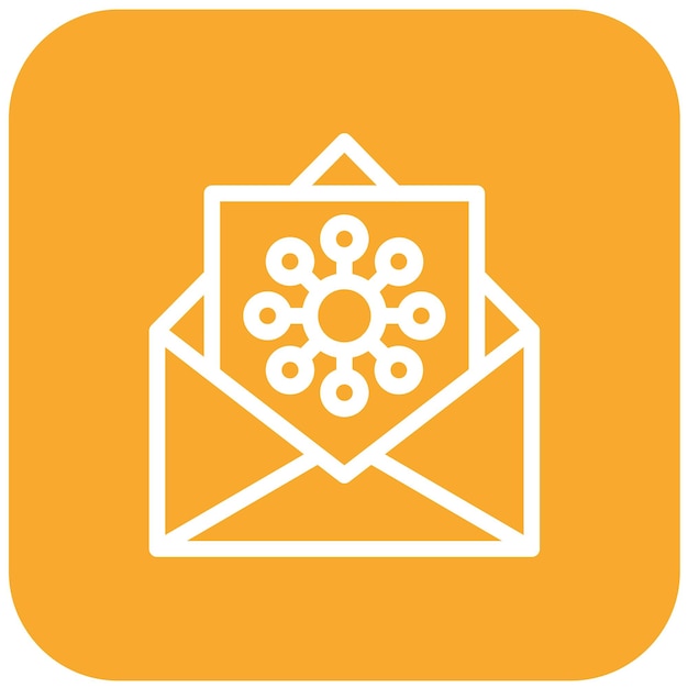 Ilustración del diseño del icono del vector de conexión