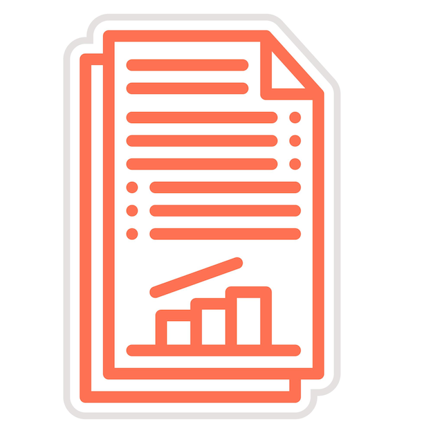 Ilustración del diseño del icono del vector de crecimiento empresarial