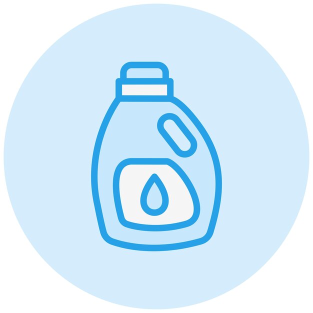 Ilustración del diseño del icono del vector de detergente