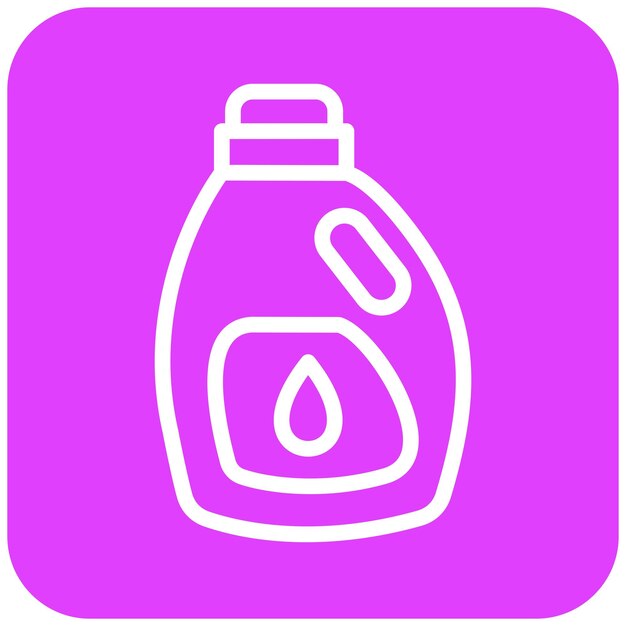 Ilustración del diseño del icono del vector de detergente