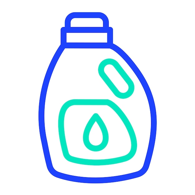 Ilustración del diseño del icono del vector de detergente