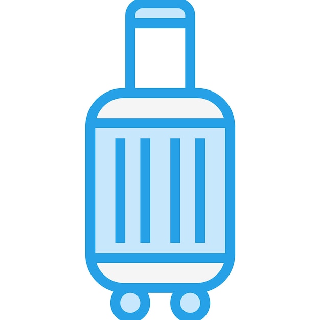Ilustración del diseño del icono del vector de equipaje