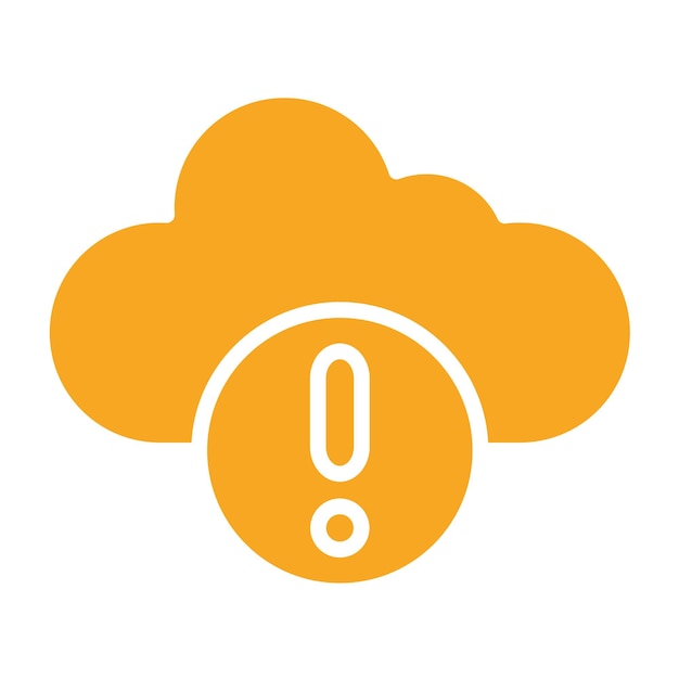 Ilustración del diseño del icono del vector de errores