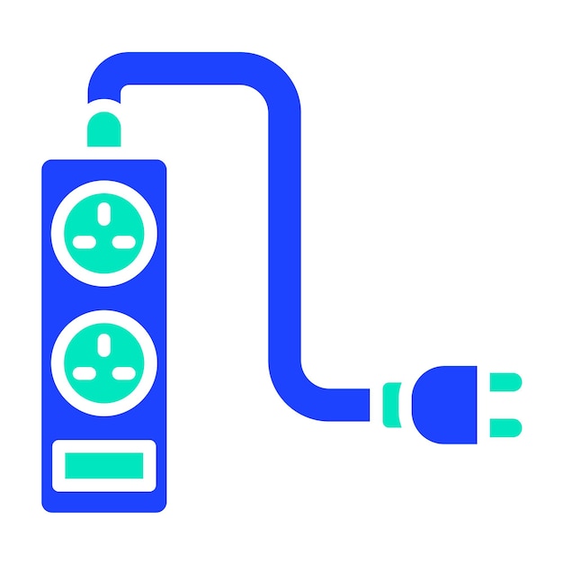 Ilustración del diseño del icono del vector de extensión