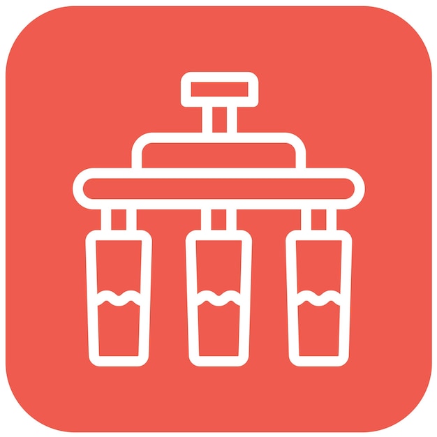 Ilustración del diseño del icono del vector del filtro de agua
