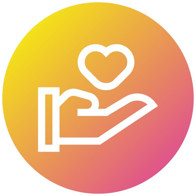 Ilustración del diseño del icono del vector de gestión de servicios
