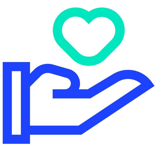 Ilustración del diseño del icono del vector de gestión de servicios