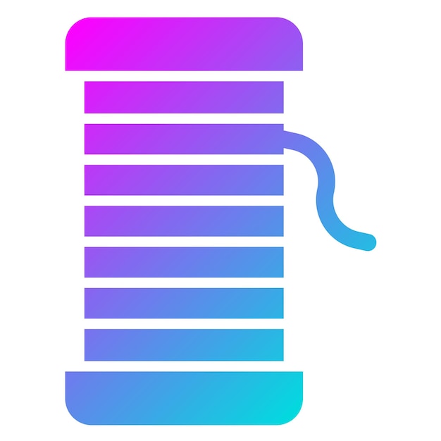 Ilustración del diseño del icono del vector de hilo