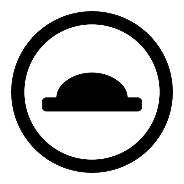 Ilustración del diseño del icono del vector de joroba