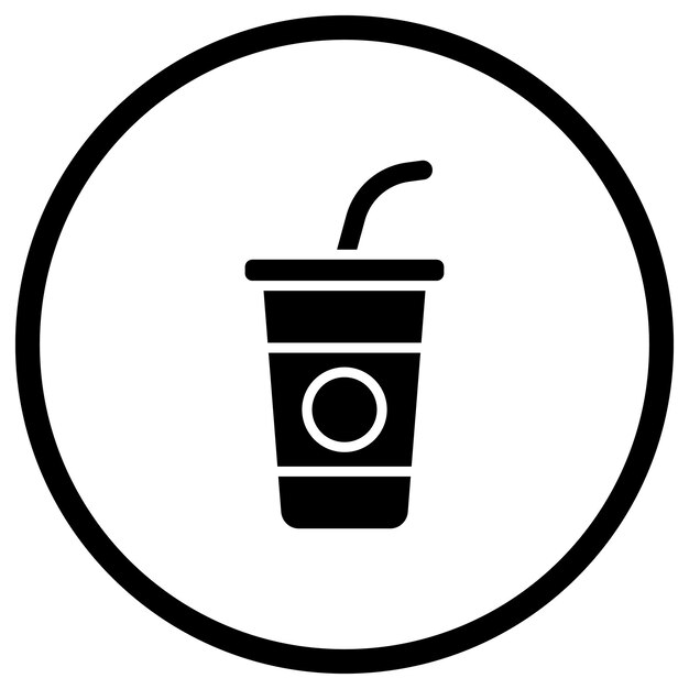 Ilustración del diseño del icono del vector de jugo de frutas