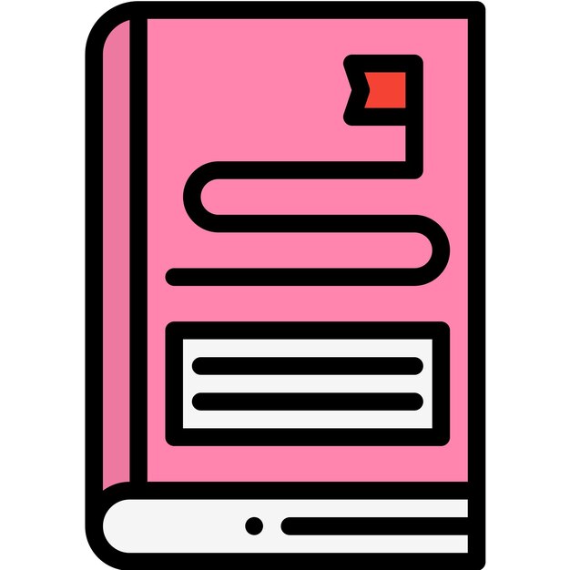 Ilustración del diseño del icono del vector de línea guía