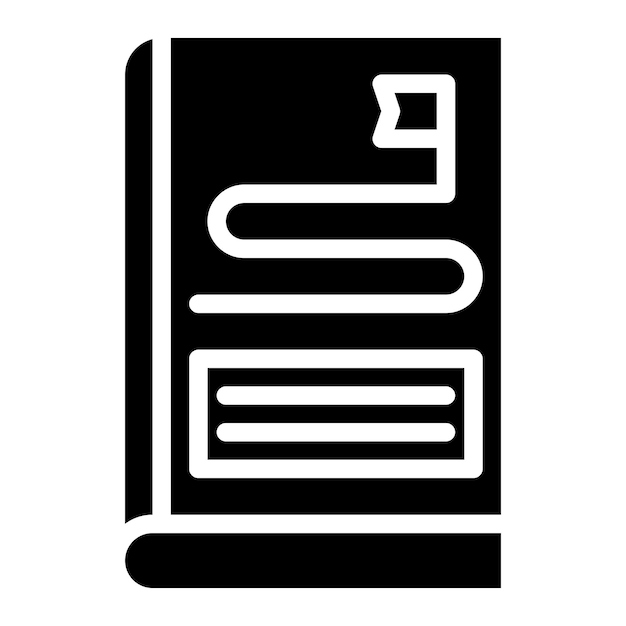 Ilustración del diseño del icono del vector de línea guía