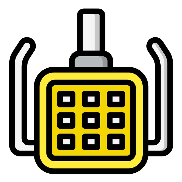 Vector ilustración del diseño del icono del vector de luz dental