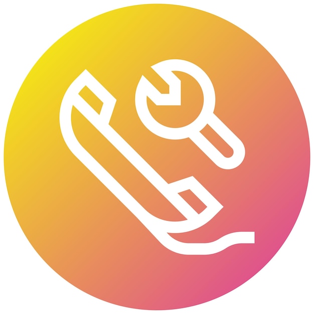 Ilustración del diseño del icono del vector de mantenimiento de Cal