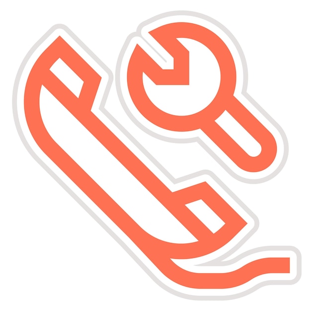 Ilustración del diseño del icono del vector de mantenimiento de Cal