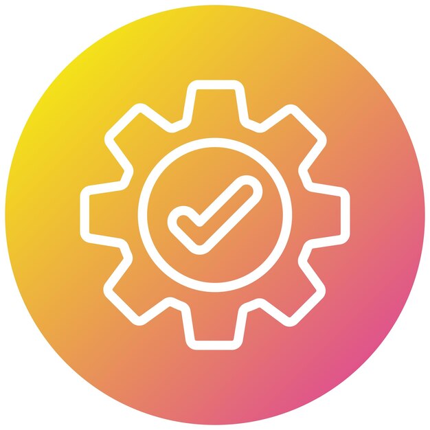 Ilustración del diseño del icono del vector de mantenimiento