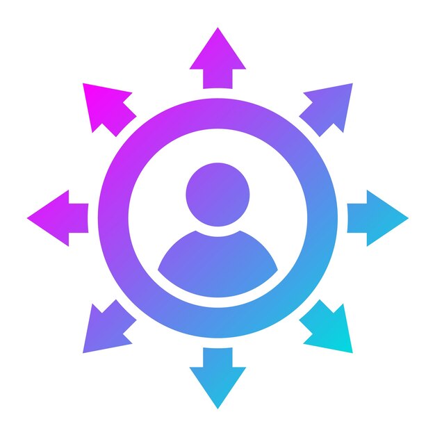 Ilustración del diseño del icono del vector de oportunidades