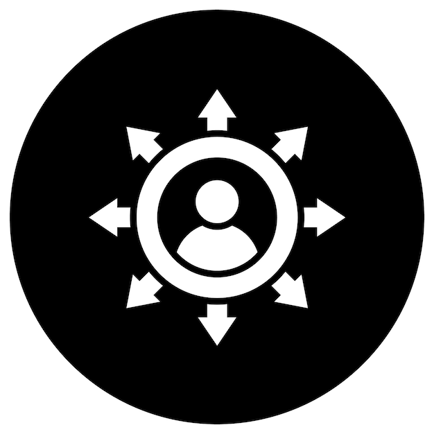 Ilustración del diseño del icono del vector de oportunidades