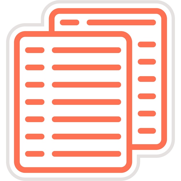 Ilustración del diseño del icono del vector ortográfico