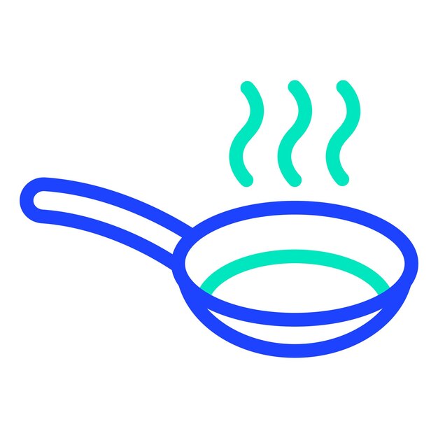 Ilustración del diseño del icono del vector pan