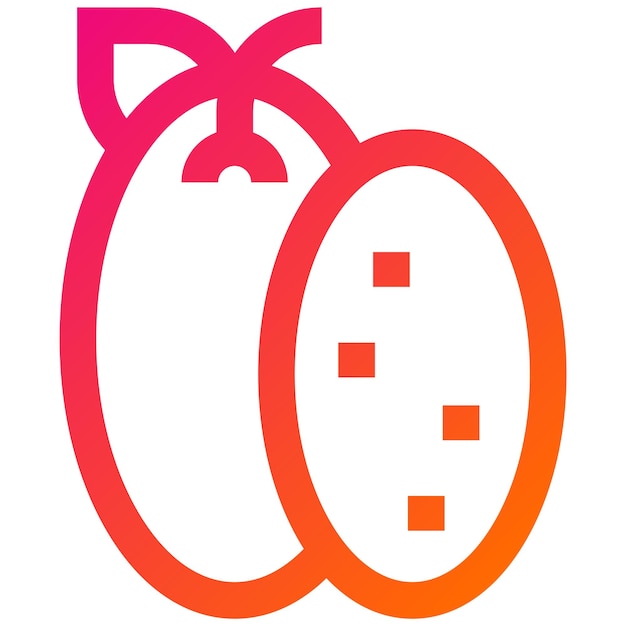 Ilustración del diseño del icono del vector de pasión