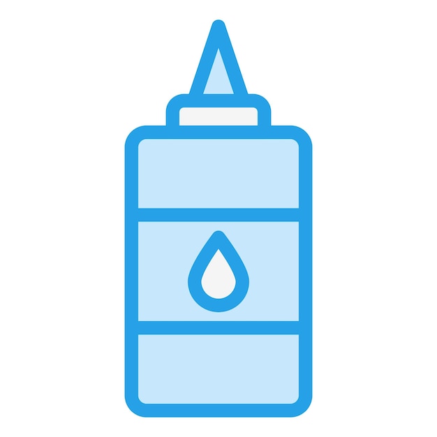Ilustración del diseño del icono del vector de pegamento