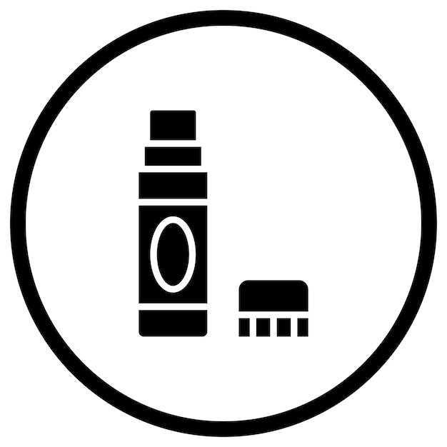 Ilustración del diseño del icono del vector de pegamento