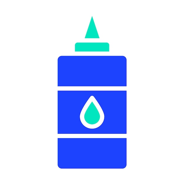 Ilustración del diseño del icono del vector de pegamento