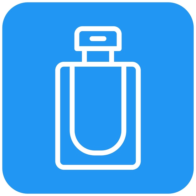 Ilustración del diseño del icono del vector de perfume