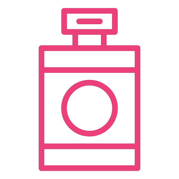 Ilustración del diseño del icono del vector de perfume
