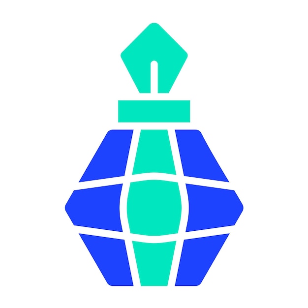 Ilustración del diseño del icono del vector de perfume