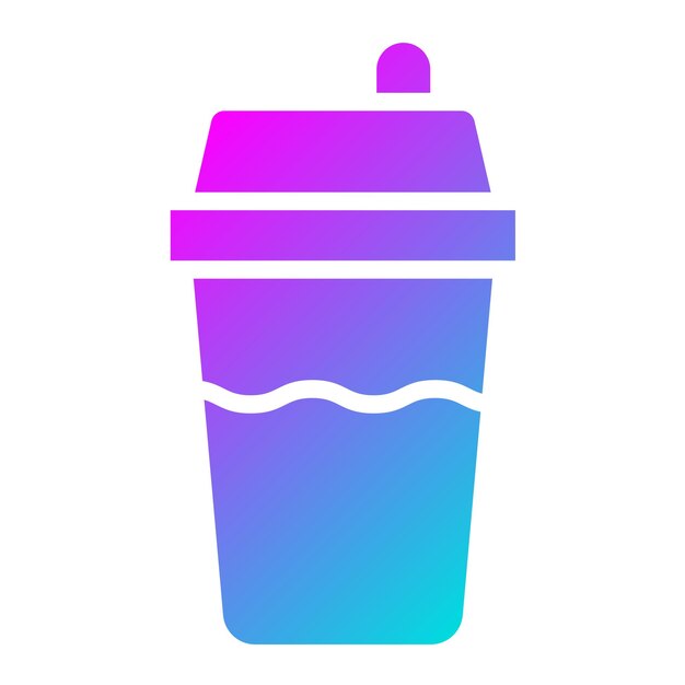 Ilustración del diseño del icono del vector de proteínas
